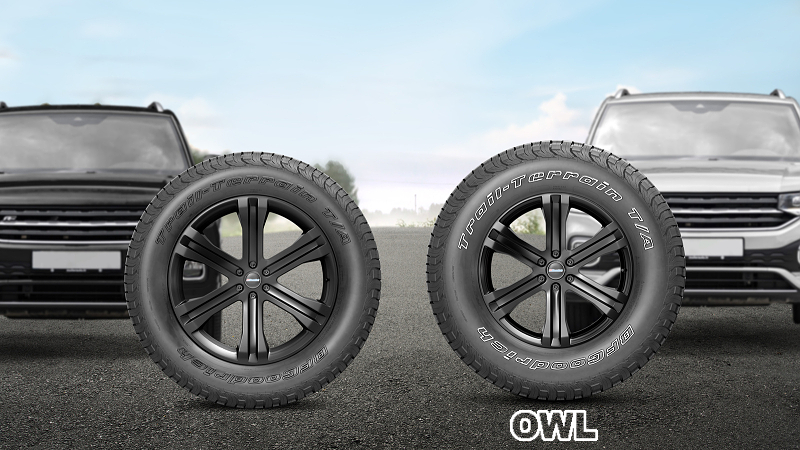 BFGoodrich Trail Terrain T/A - personalizácia vzhľadu vďaka textu na bočnici