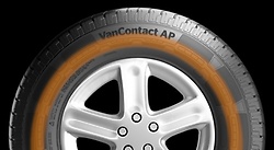 Continental VanContact AP - zvládne veľké zaťaženie 
