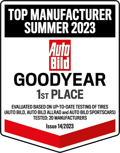 AutoBild Winner Goodyear 