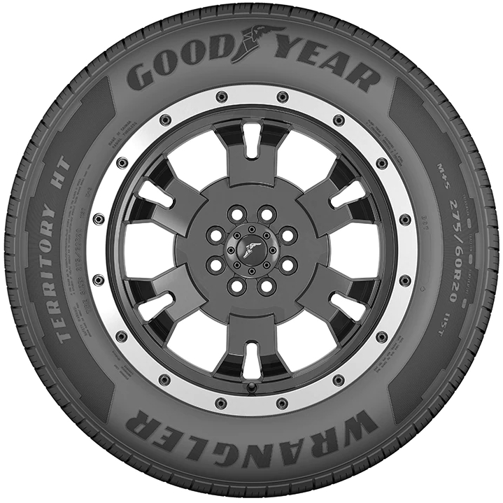 Goodyear Wrangler Territory HT - pohľad na bočnicu pneumatiky Goodyear Wrangler Territory HT - pohľad na bočnicu pneumatiky