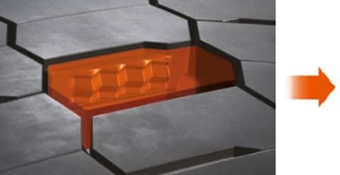 3D lamely zvýšený nájazd a trakcia
