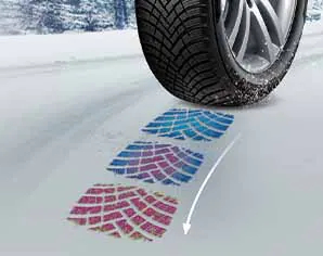 Hankook W462 dezén v tvare písmena 