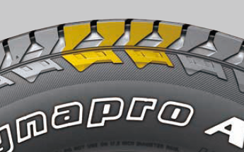 Hankook Dynapro AT2 RF11 dodatočný záber v teréne