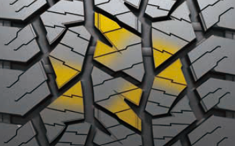 Hankook Dynapro AT2 RF11 veľký počet záberových hrán