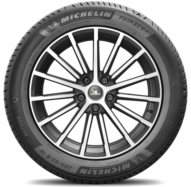 Michelin Primacy 4+ bočnica celej pneumatiky Michelin Primacy 4+ bočnica celej pneumatiky