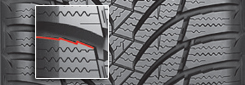 Nexen WinGuard Snow G WH2 - Blok s kľukatou hranou.