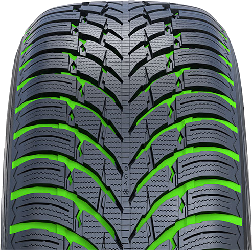 Nokian WR SUV 4 - drážky pre sneh.