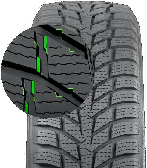 Nokian Snowproof C - Snehové pazúry zabezpečujú lepšiu priľnavosť