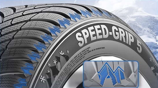 Semperit - Speed Grip 5 - atraktívny vzhľad
